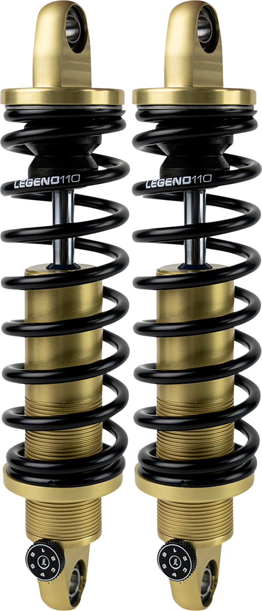 Legend Suspension Revo-A Coil Shocks For Harley Dyna 1991-2017