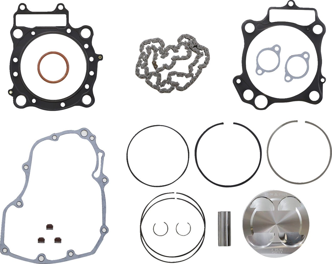 Vertex Top End Piston Kit - 95.95 mm - Honda TRX450R/ER