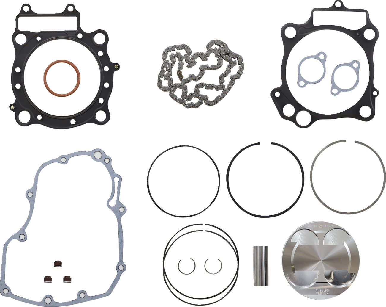 Vertex Top End Piston Kit - 95.95 mm - Honda TRX450R/ER