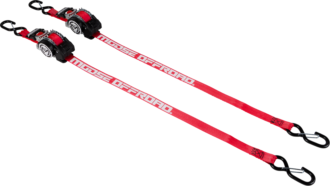Moose Racing Retractable Ratcheting Tie Down