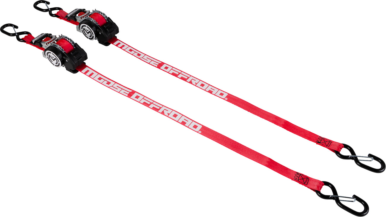 Moose Racing Retractable Ratcheting Tie Down