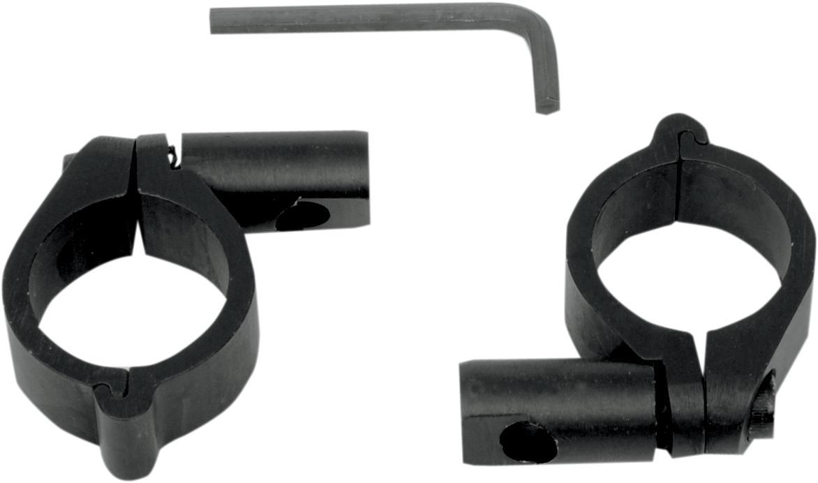 Replacement Round Windshield Handlebar Clamp Kit
