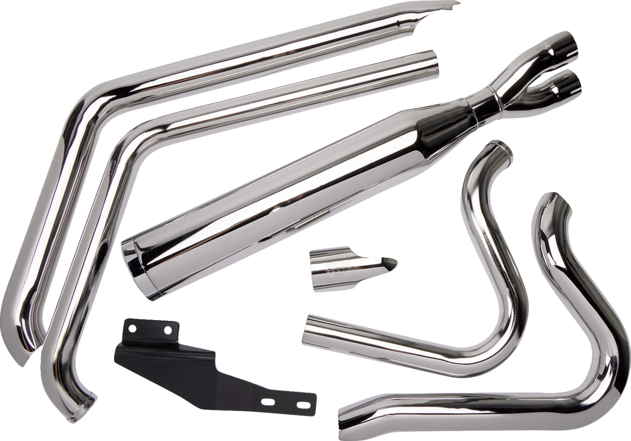 Cobra PowerPro HP 2-Into-1 Exhaust For Harley Softail 1986-2006