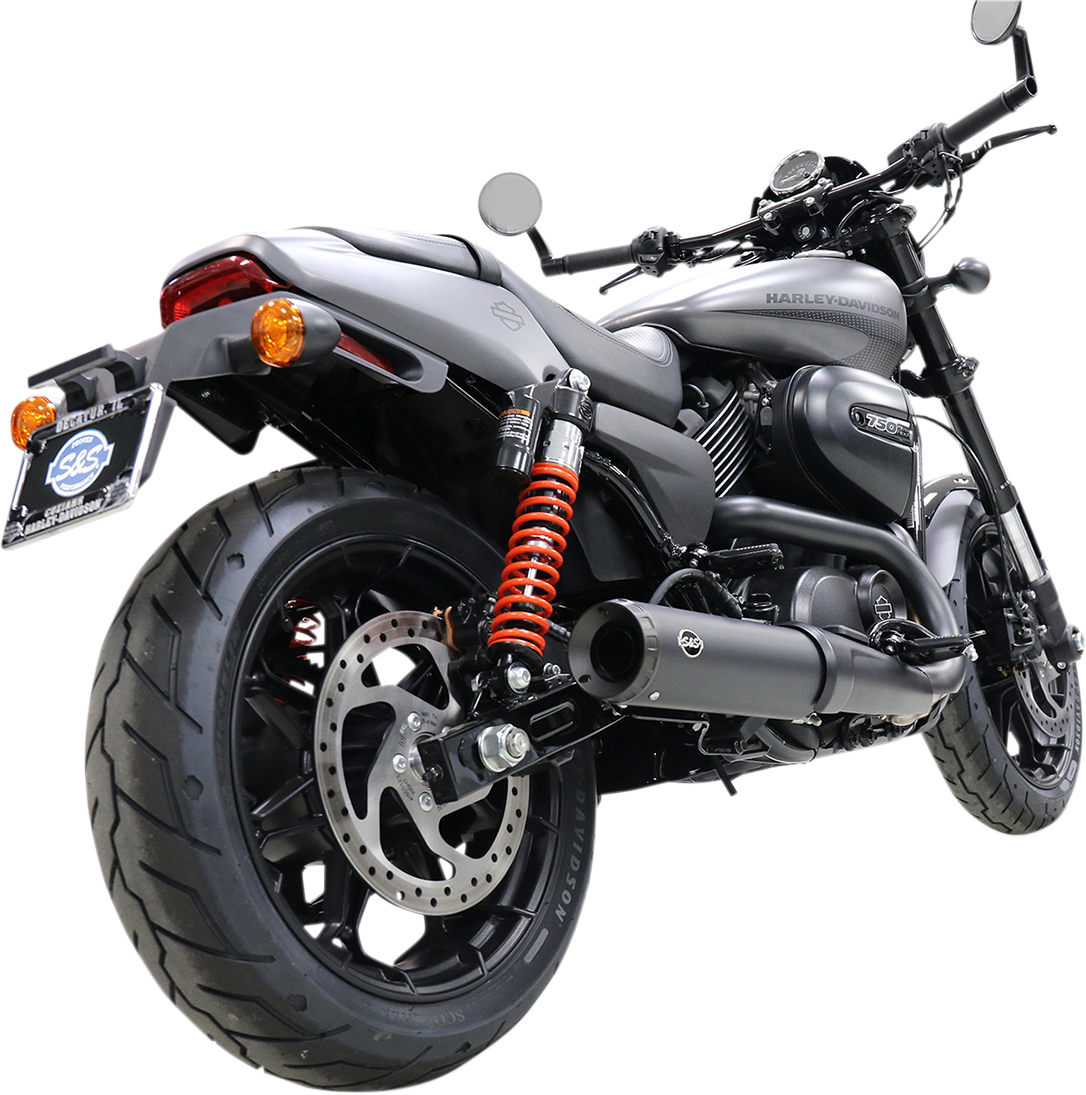 S&S Cycle Grand National Slip-On Race Mufflers For Harley Street 2015-2020