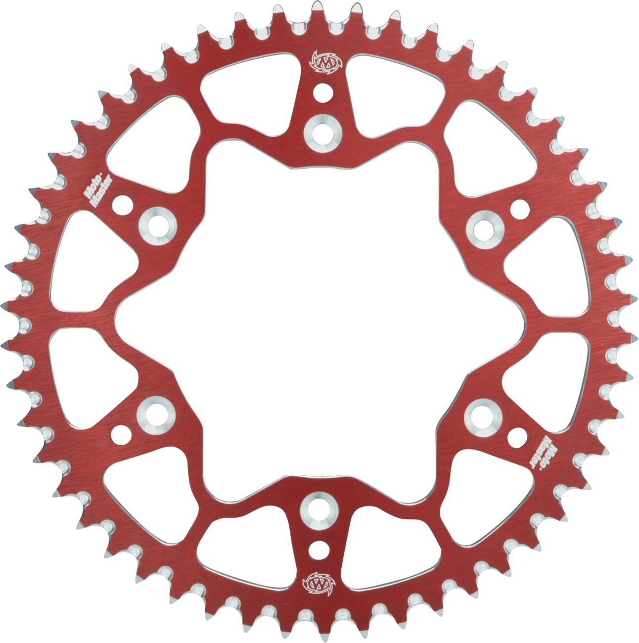 Moto-master 7075 Aluminum Rear Sprocket - 48 Tooth - Red Beta/Gas Gas/Husqvarna/Sherco/Rieju/Suzuki 48T