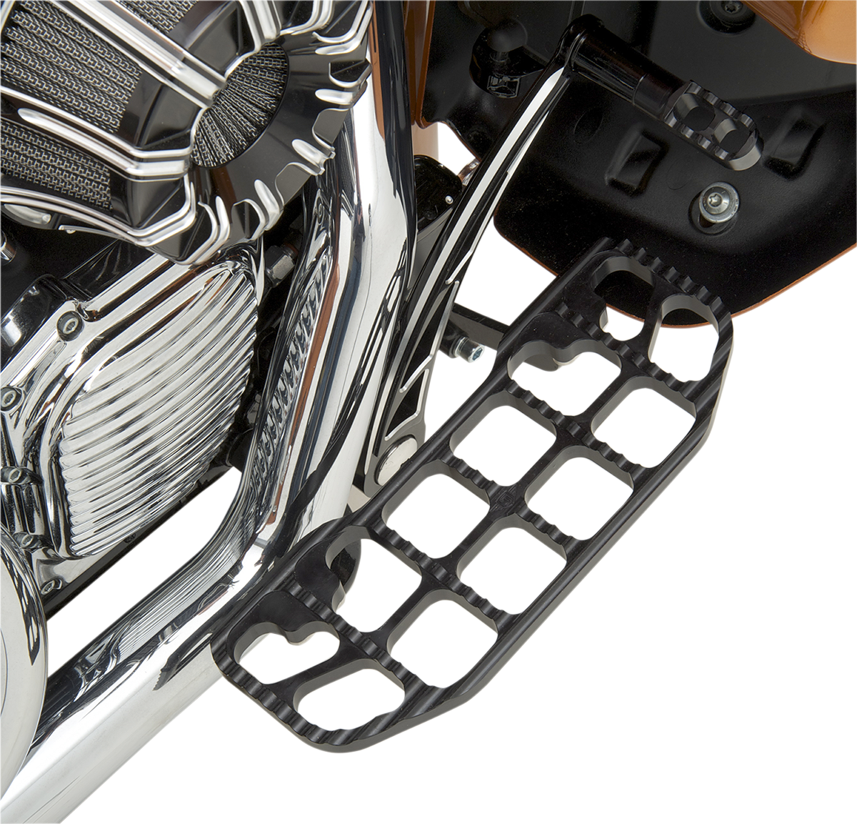 Joker Machine Serrated Floorboards For Harley FL 1984-2025