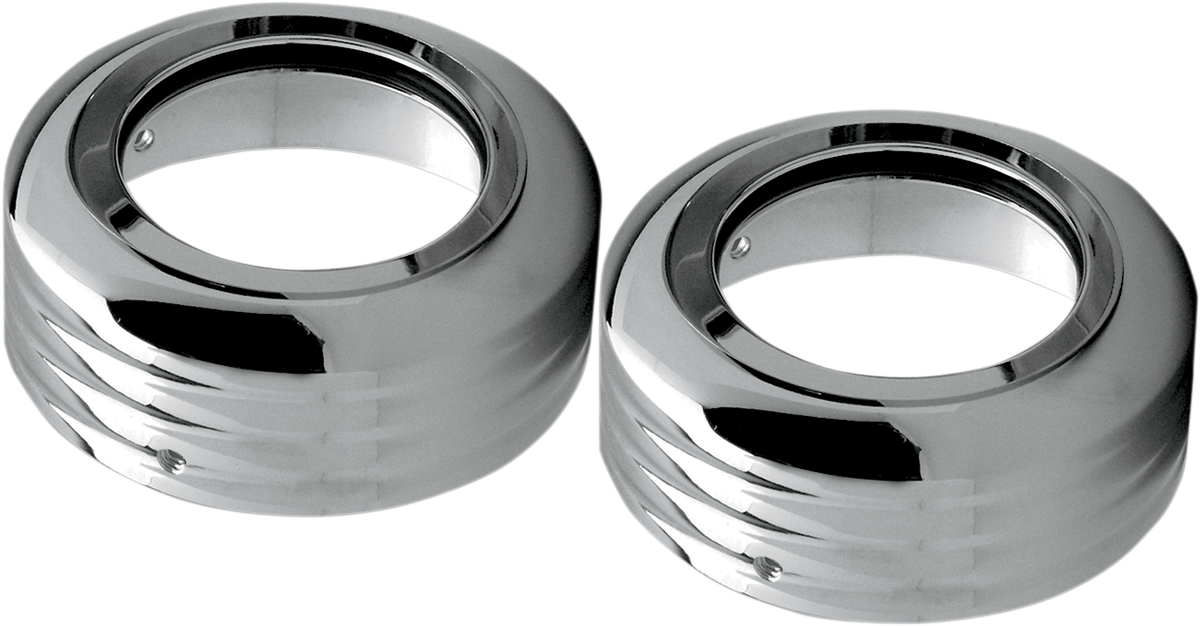 Custom Billet Fork Boots — Ball-Milled