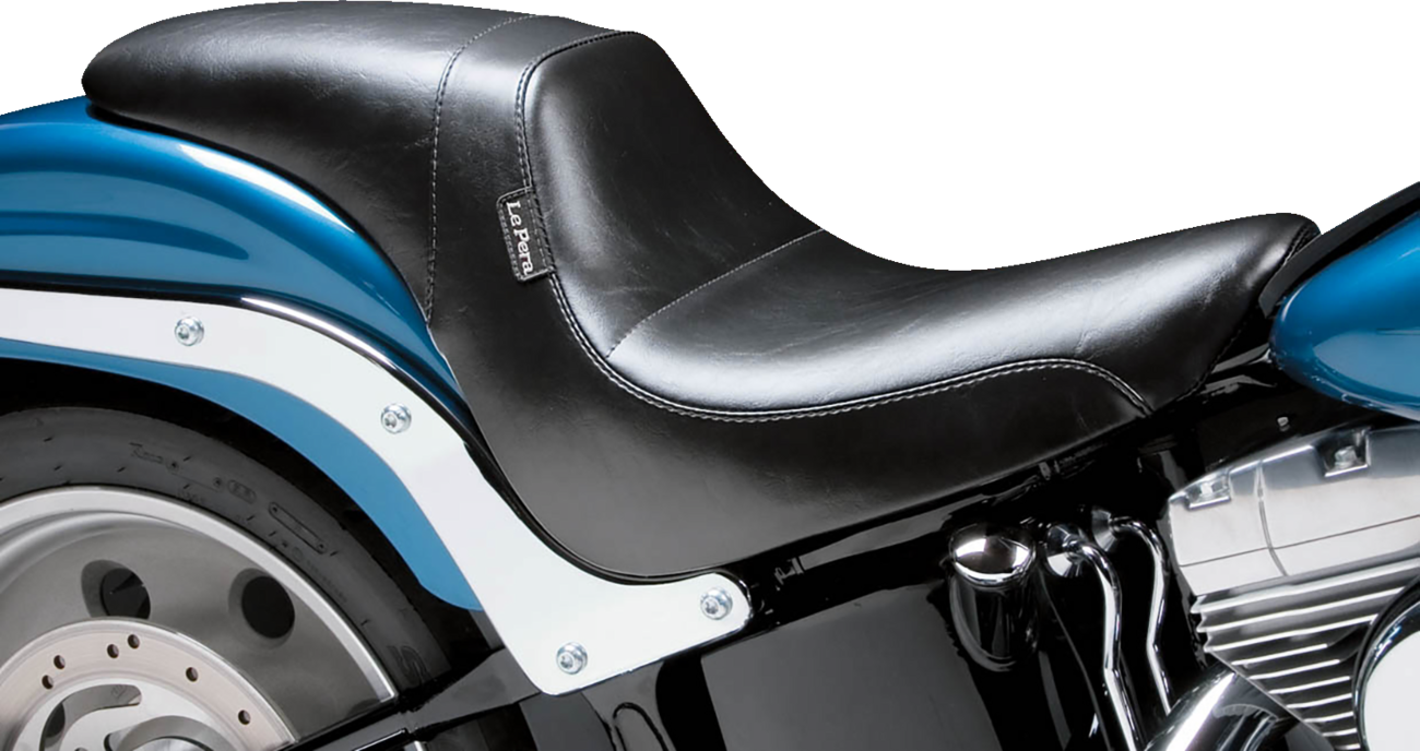 Le pera Daytona Sport Seat - Smooth - Black - FL/FX '06-'17 Harley Davidson