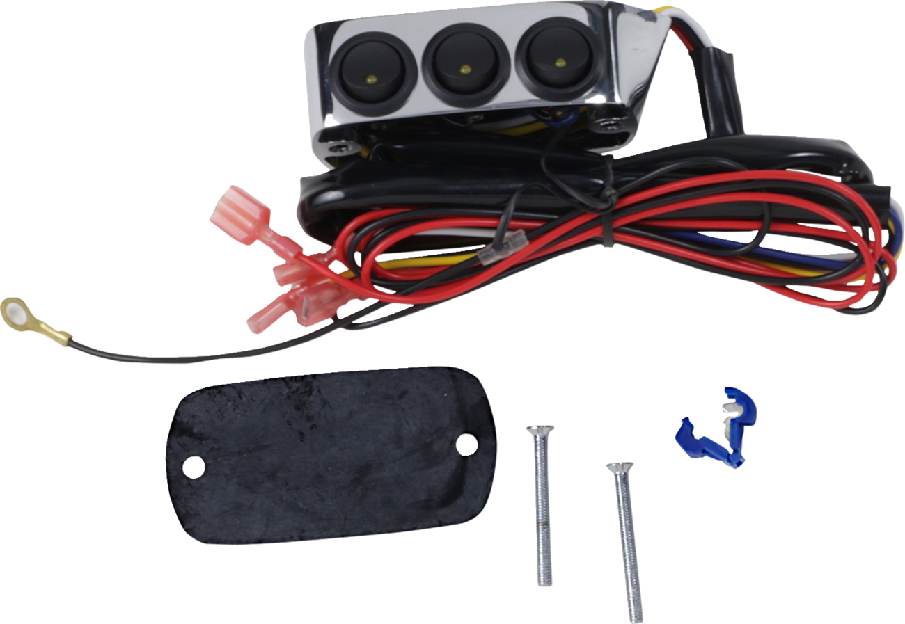 SHOW CHROME LED Switch Block Assembly