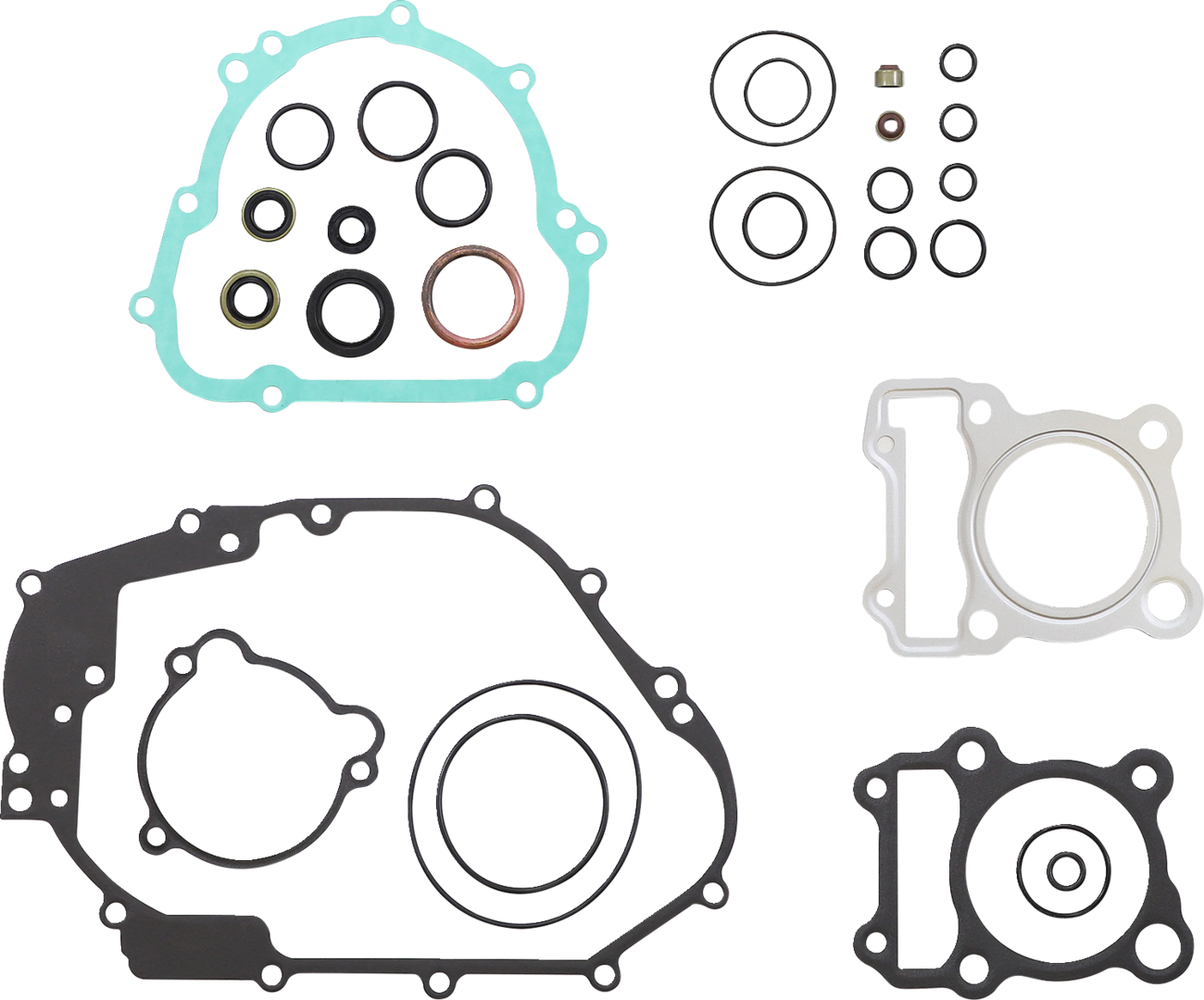Moose offroad Complete Gasket Set with Oil Seals 2008-2020 Kawasaki KLX140L / 2008-2020 Kawasaki KLX140 / 2017-2020 Kawasaki KLX140G