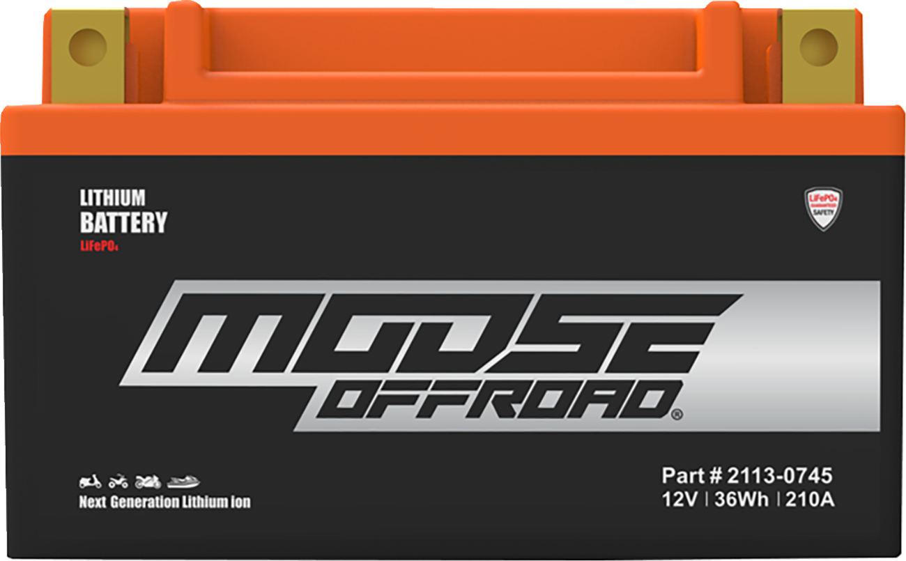 Moose Racing Lithium LiFePO4 Battery
