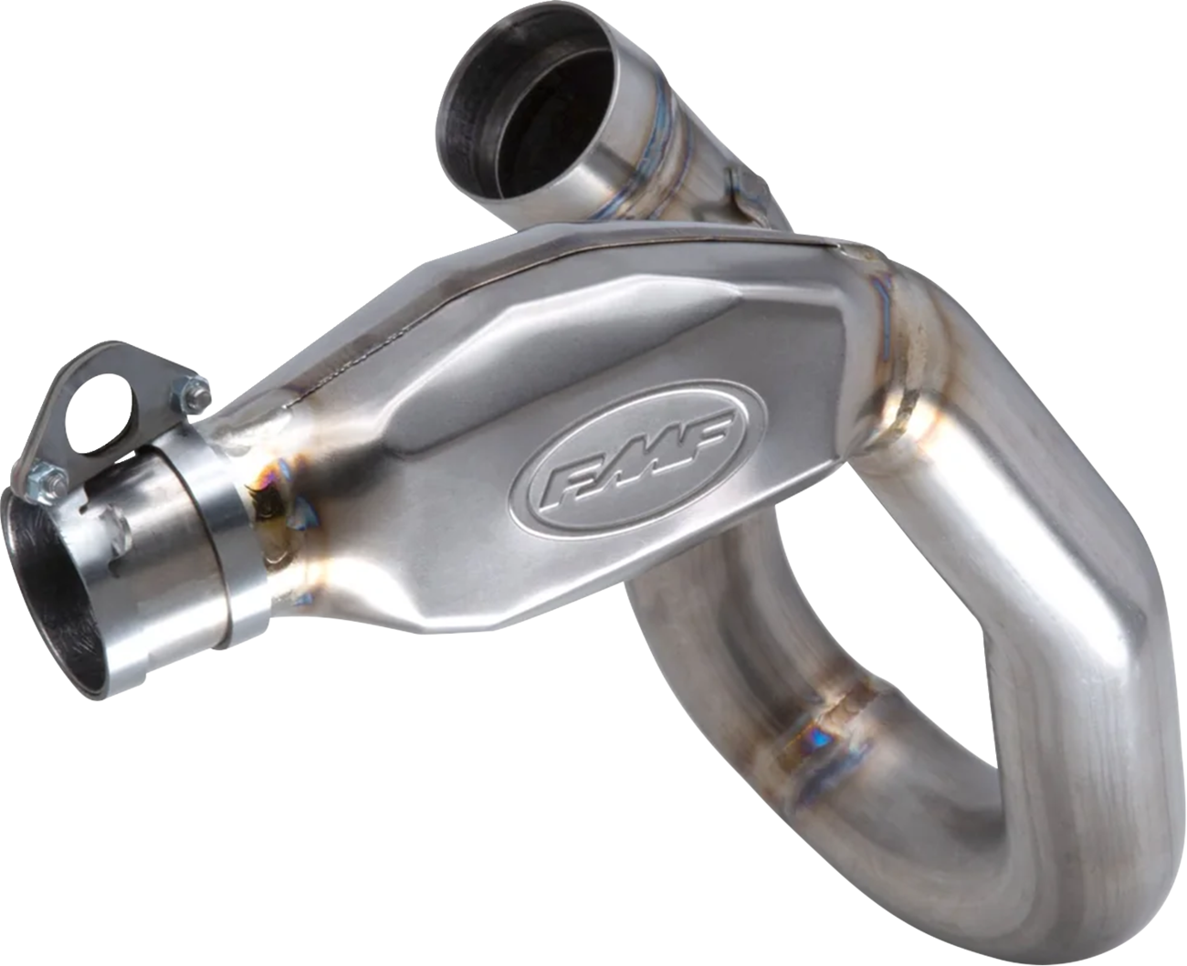 Fmf MegaBomb Header - Titanium - Honda CRF250R/RX