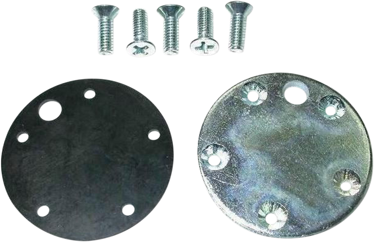 Drag specialties Replacement Blockoff Plate with Gasket