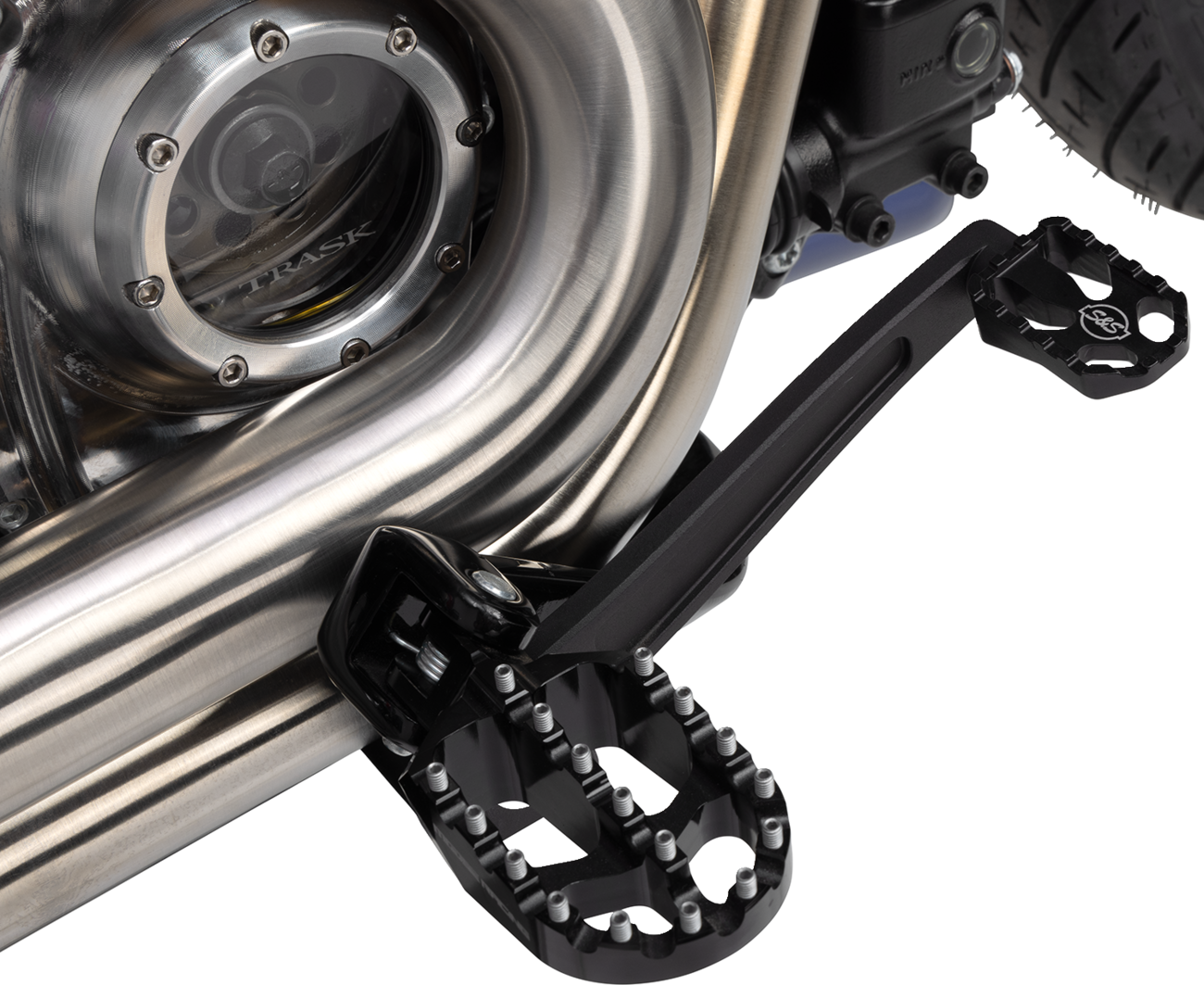 S&s cycle Brake Pedal - Mid-Mount - Black Harley Davidson