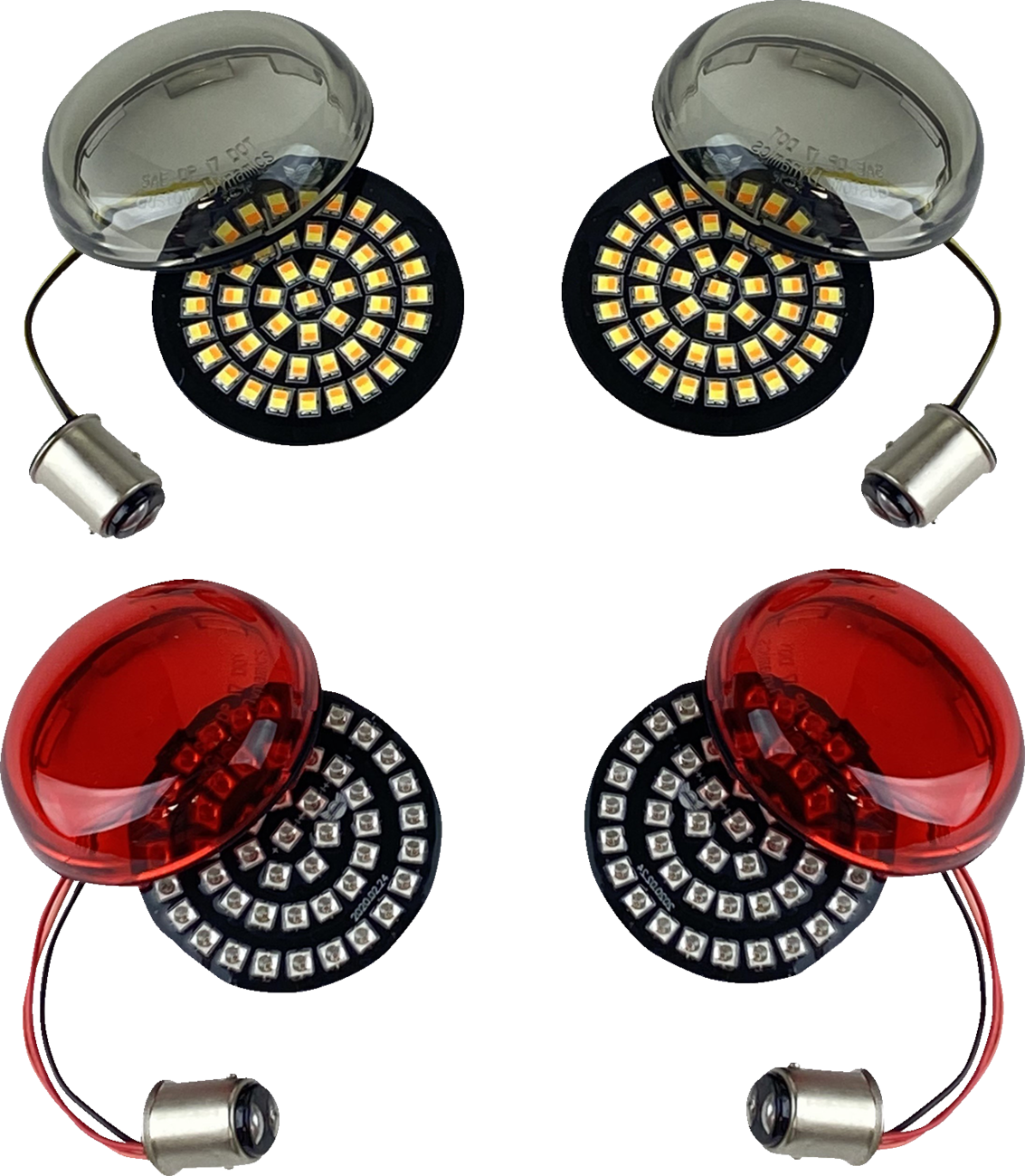 CUSTOM DYNAMICS Genesis® 4 LED Front & Rear Turn Signal Kit