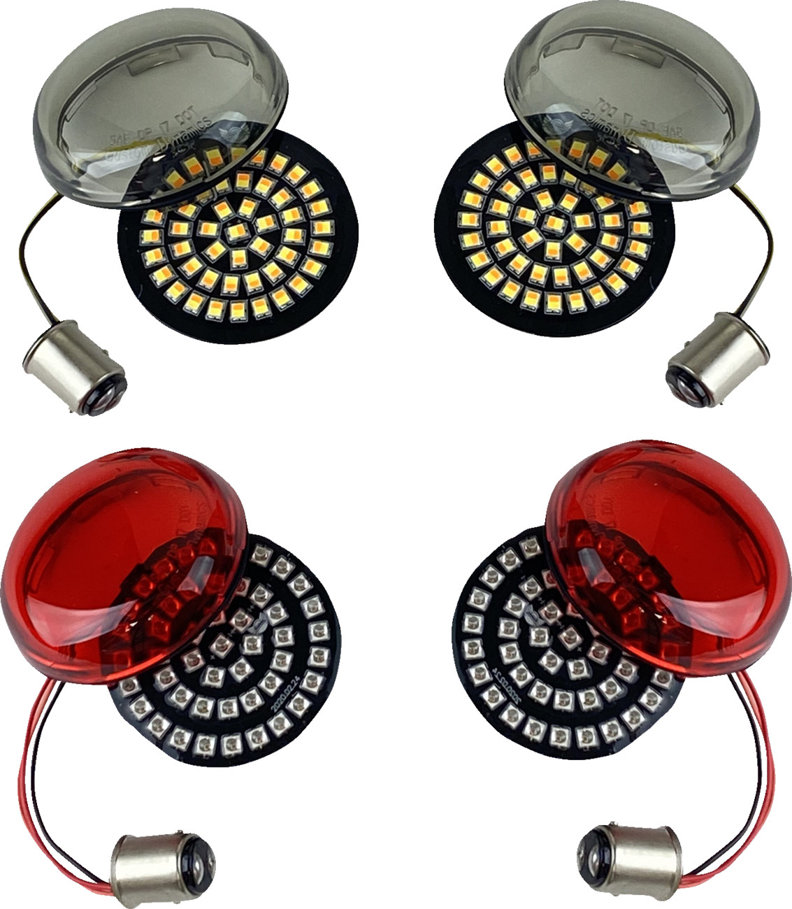 CUSTOM DYNAMICS Genesis® 4 LED Front & Rear Turn Signal Kit