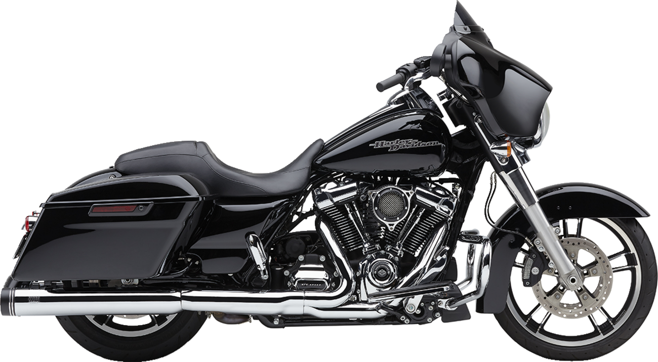 Cobra 4" Neighbor Haters® Series Mufflers - Chrome Harley Davidson