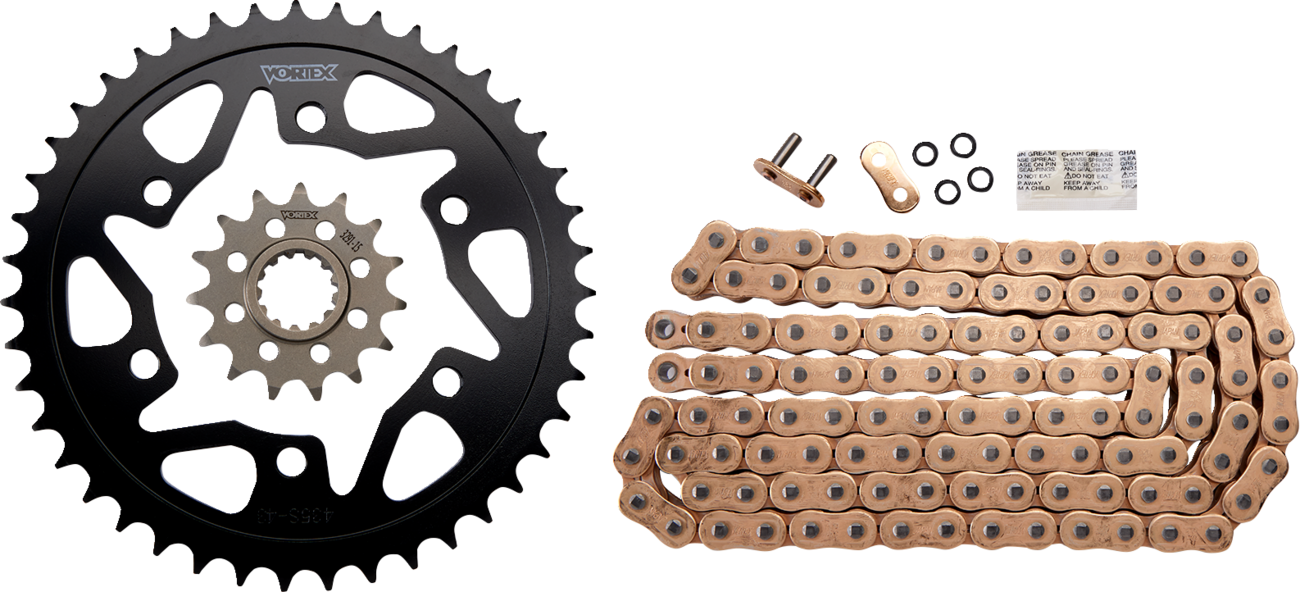 Vortex Chain and Sprocket Kit 2018-2021 Yamaha MT-10 / 2017-2017 Yamaha FZ-10