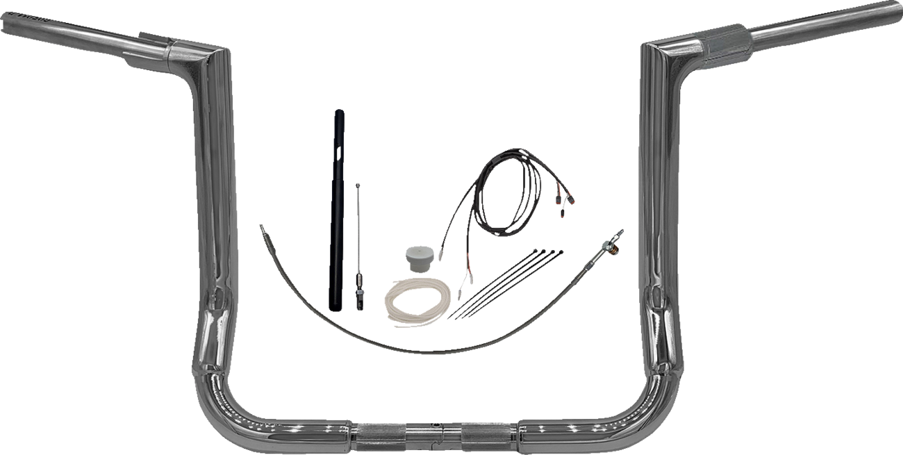 FAT BAGGERS INC. 1-1/2" EZ Install Flat Top Handlebar Kit