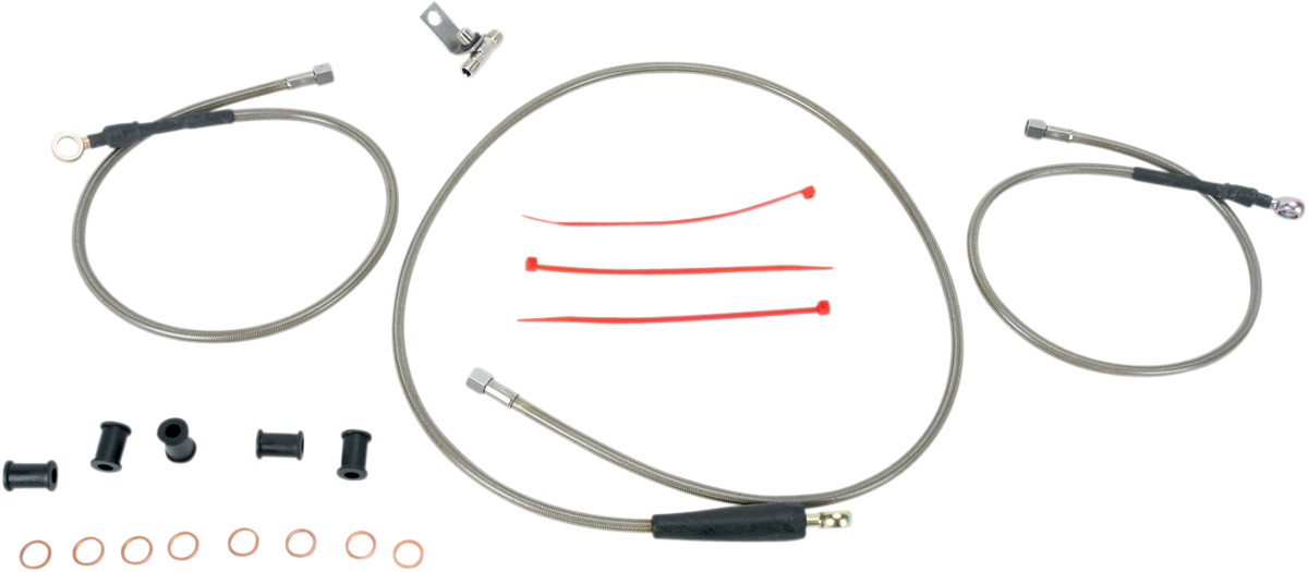 Moose Racing Stainless Steel Braided Clutch Line