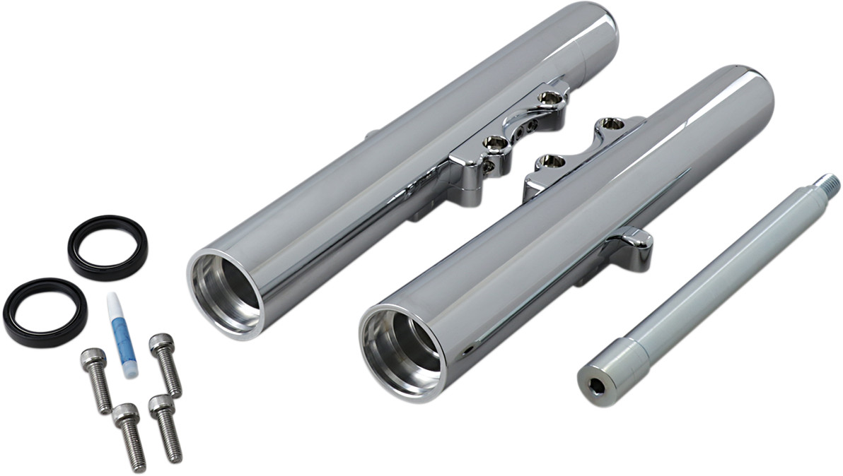 Arlen Ness Smooth Hot Legs Fork Lower Set For Harley Touring 2008-2013