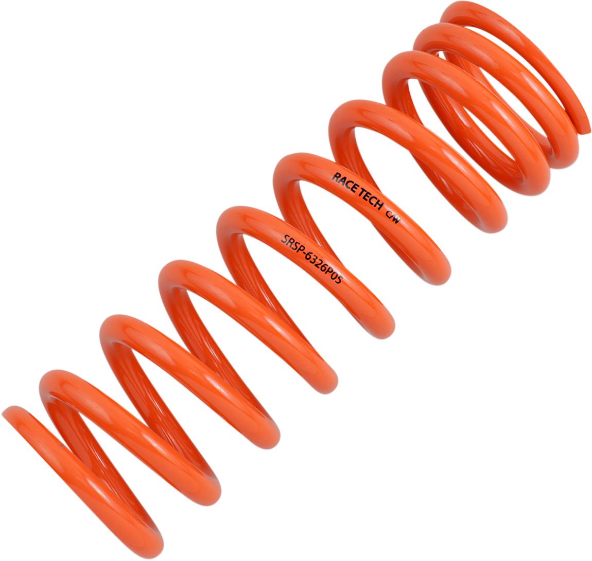 Progressively Wound Shock Spring