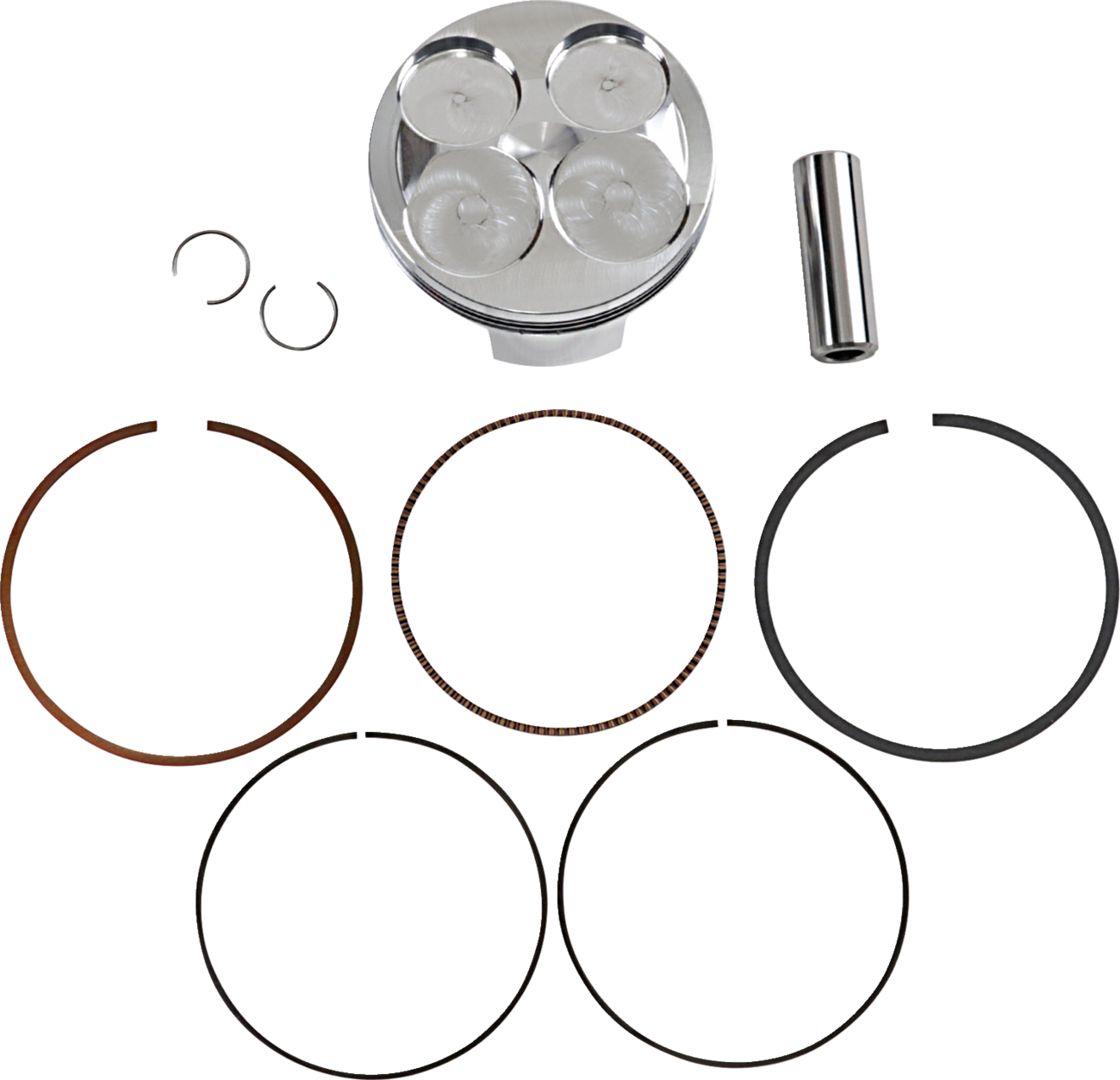 Je pistons Piston Kit - 77.00 mm - 13.0:1 CR - Honda