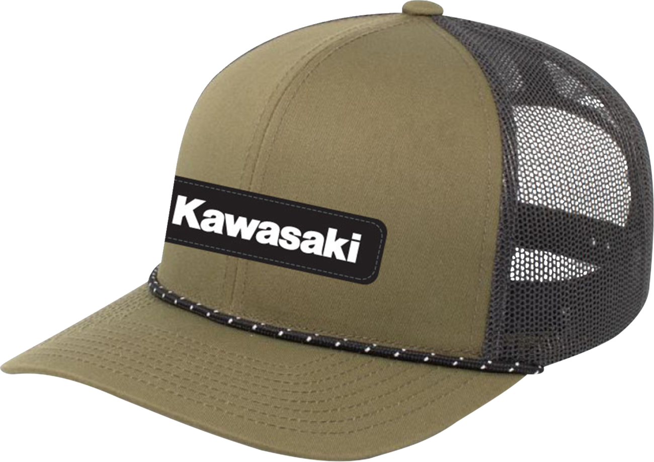 FACTORY EFFEX Kawasaki Explorer Braided Snapback Hat