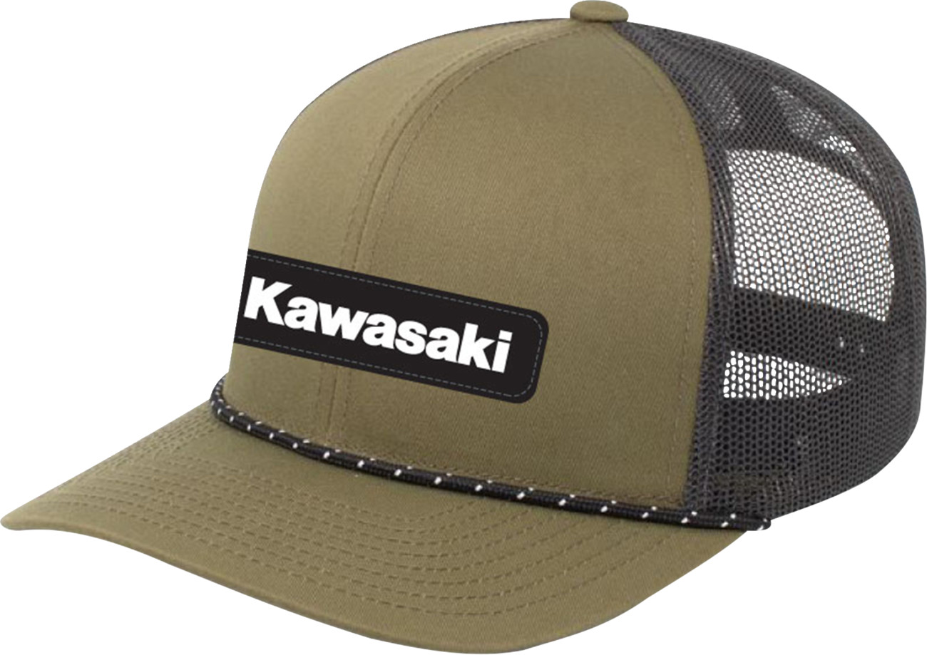 FACTORY EFFEX Kawasaki Explorer Braided Snapback Hat