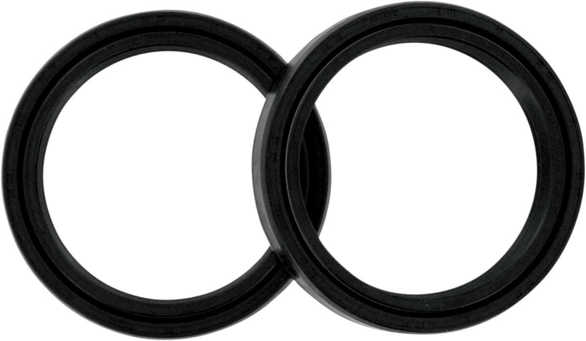 Parts unlimited Front Fork Seals - 43 mm ID x 55 mm OD x 9.5/10.5 mm T 2018-2019 Suzuki DL1000 V-Strom / 2017-2017 Suzuki V-Strom 1000 / 2014-2016 Suzuki DL1000 V-Strom ABS