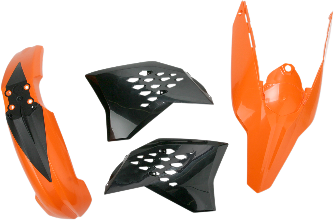 Acerbis Standard Body Kit - '10 OEM Orange/Black - KTM '08-'11