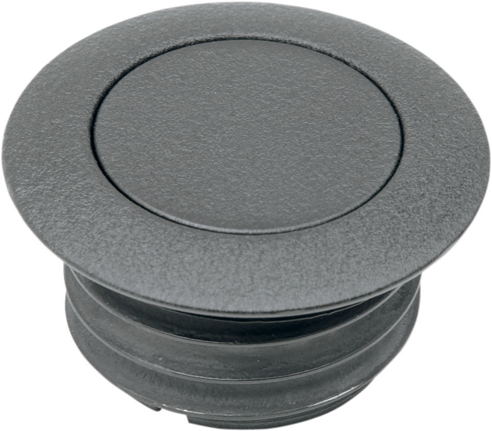 Drag specialties Gas Cap - Vented Pop-Up - Black Wrinkle Harley Davidson