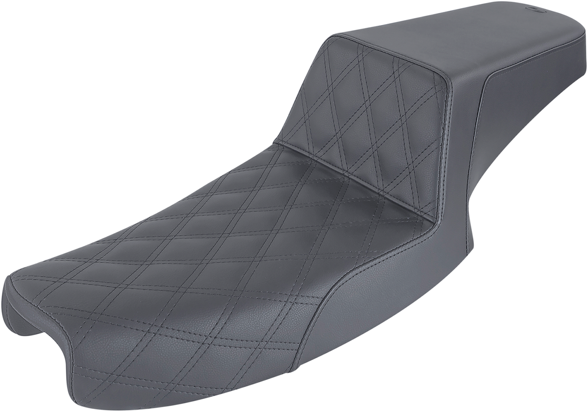 Saddlemen Step-Up LS Lattice Stitch Seat For Harley Dyna 1991-1995