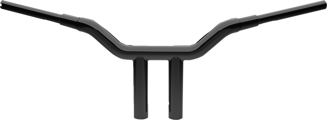 La choppers 1-1/2" Kage Fighter T-Bar - 10" - Black Harley Davidson