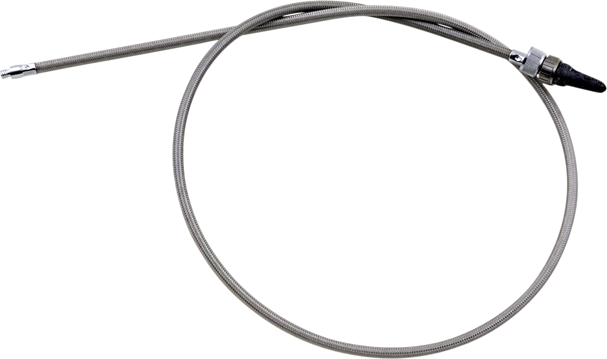 Motion pro Armor Coat Braided Stainless Steel Speedometer Cable for Harley-Davidson - 46" Harley Davidson