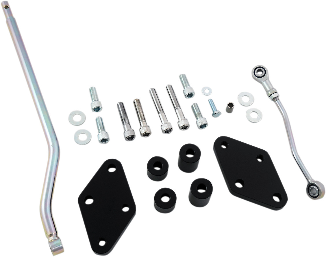 Drag specialties Reduced Reach Forward Control Relocation Kit - 2" Rearward - XL Harley Davidson