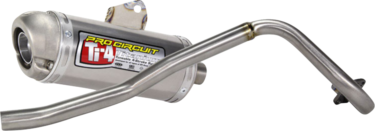 Pro circuit Ti-4 Exhaust System - TT-R 50 2006-2025 Yamaha TTR50E / 2010-2011 Yamaha TT-R 50 E