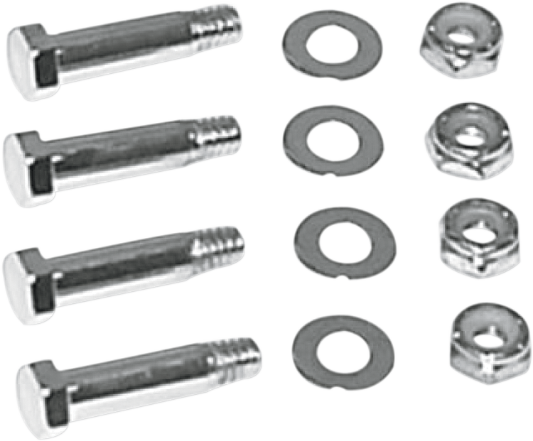 Colony Chrome Floorboard Hinge Bolt Kit for 8284 Harley Touring FLHT