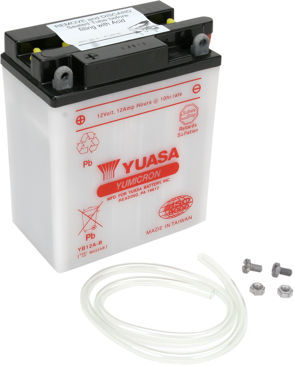 Yuasa Battery - YB12A-B Honda