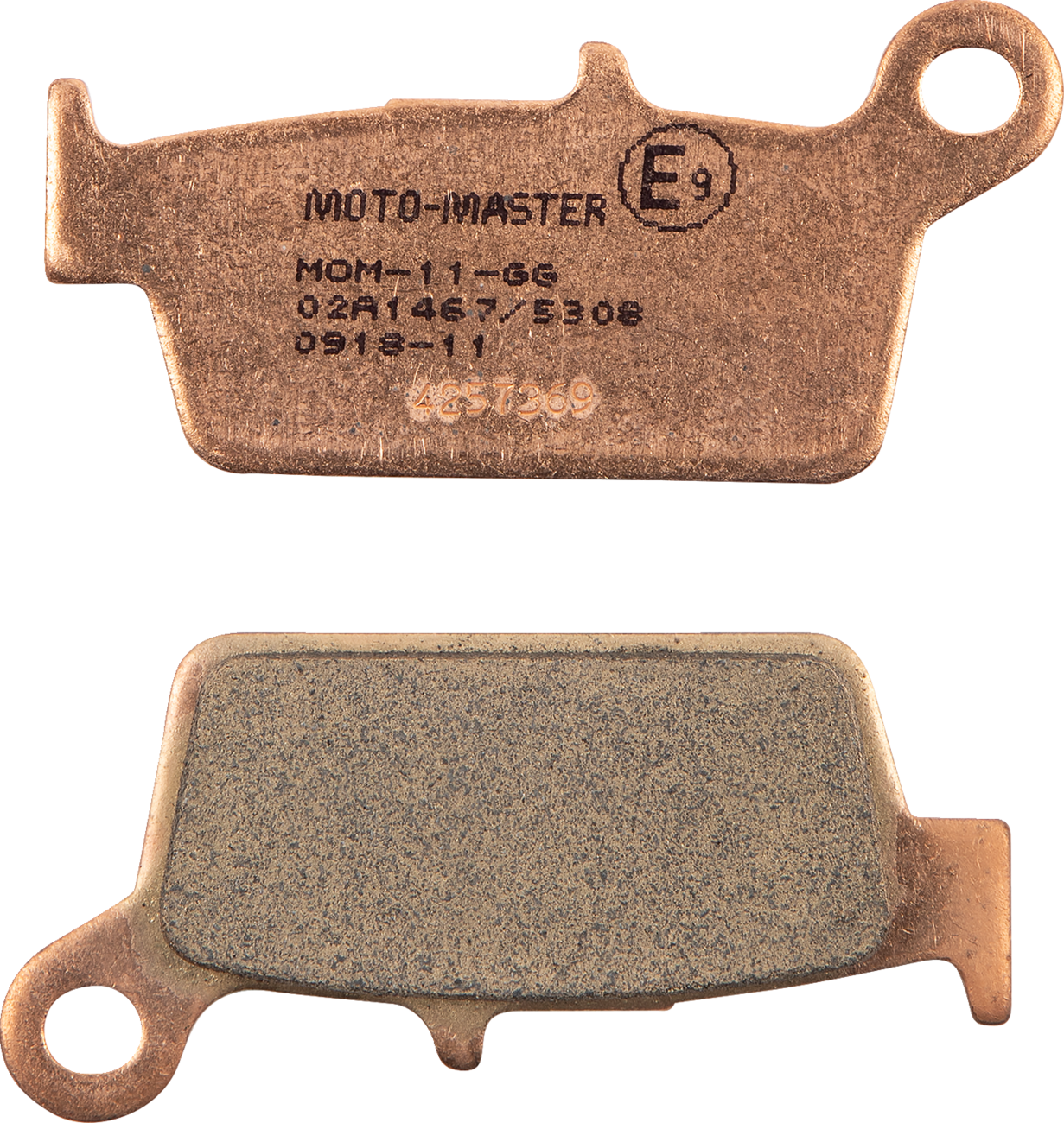 Moto Master Sinter Pro Racing Rear Brake Pads Kawasaki / Honda / TM / Yamaha / Suzuki / Gas Gas 1987-2025