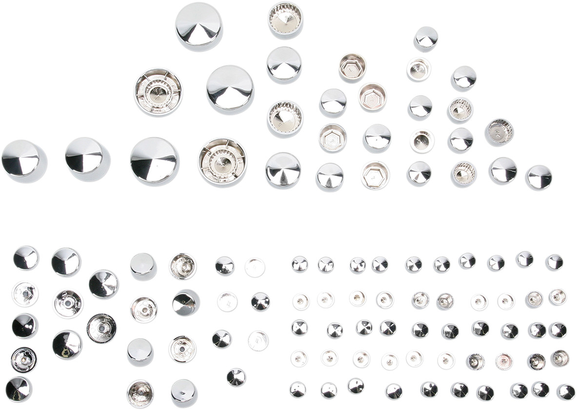 Drag Specialties Deluxe Engine Bolt Cover Kit