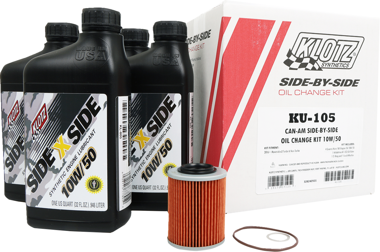 KLOTZ OIL SxS Oil Change Kit