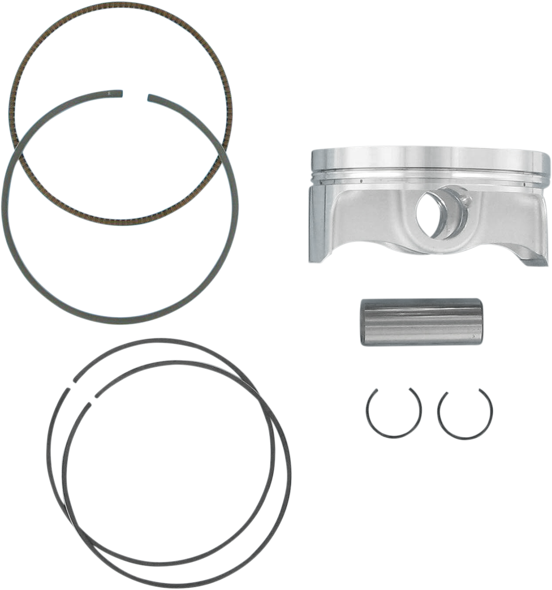 Wiseco Piston Kit Forged Series for 4-Stroke 2004-2006 Suzuki RMZ250 / 2004-2005 Kawasaki KX250F