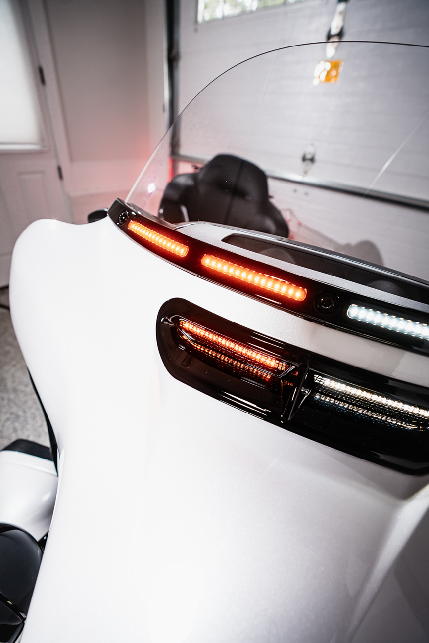 Custom Dynamics LED Vent Insert For Harley Touring 2014-2025