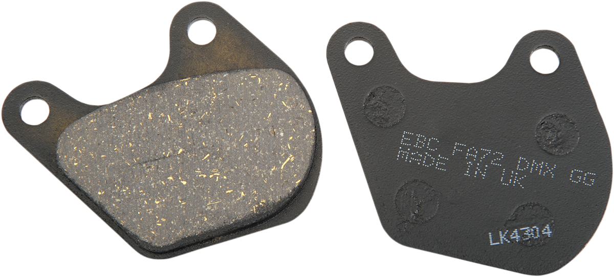 EBC FA72V Semi Sintered Rear Brake Pads For Harley Sportster 1973-1981