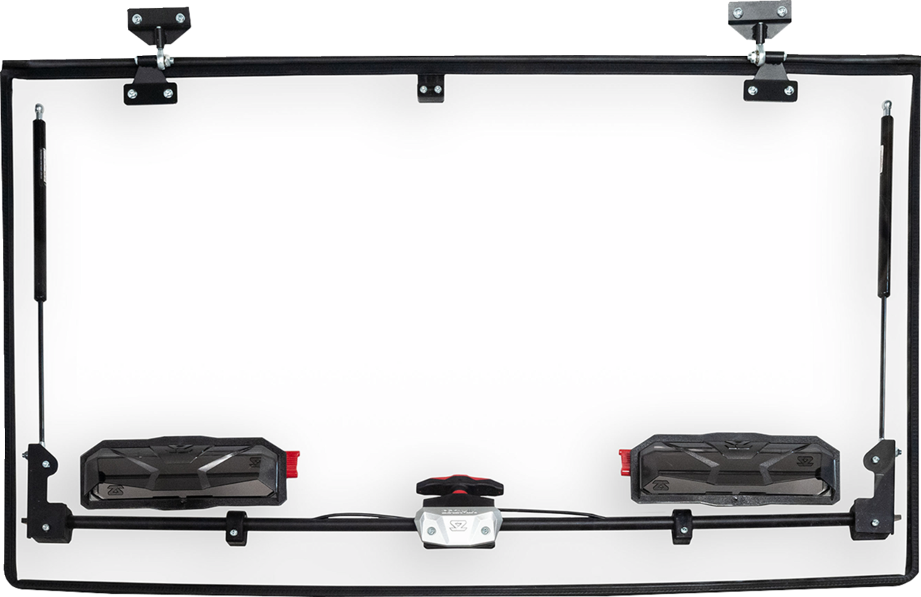 Seizmik Flip-Up Windshield With Vents Can AM Defender 1000 / 800 2016-2021