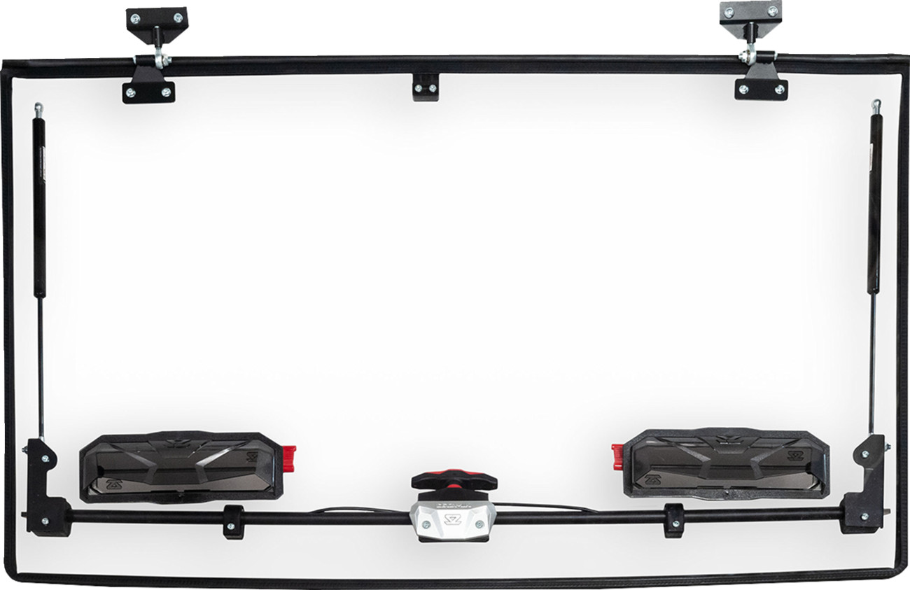 Seizmik Flip-Up Windshield With Vents Can AM Defender 1000 / 800 2016-2021