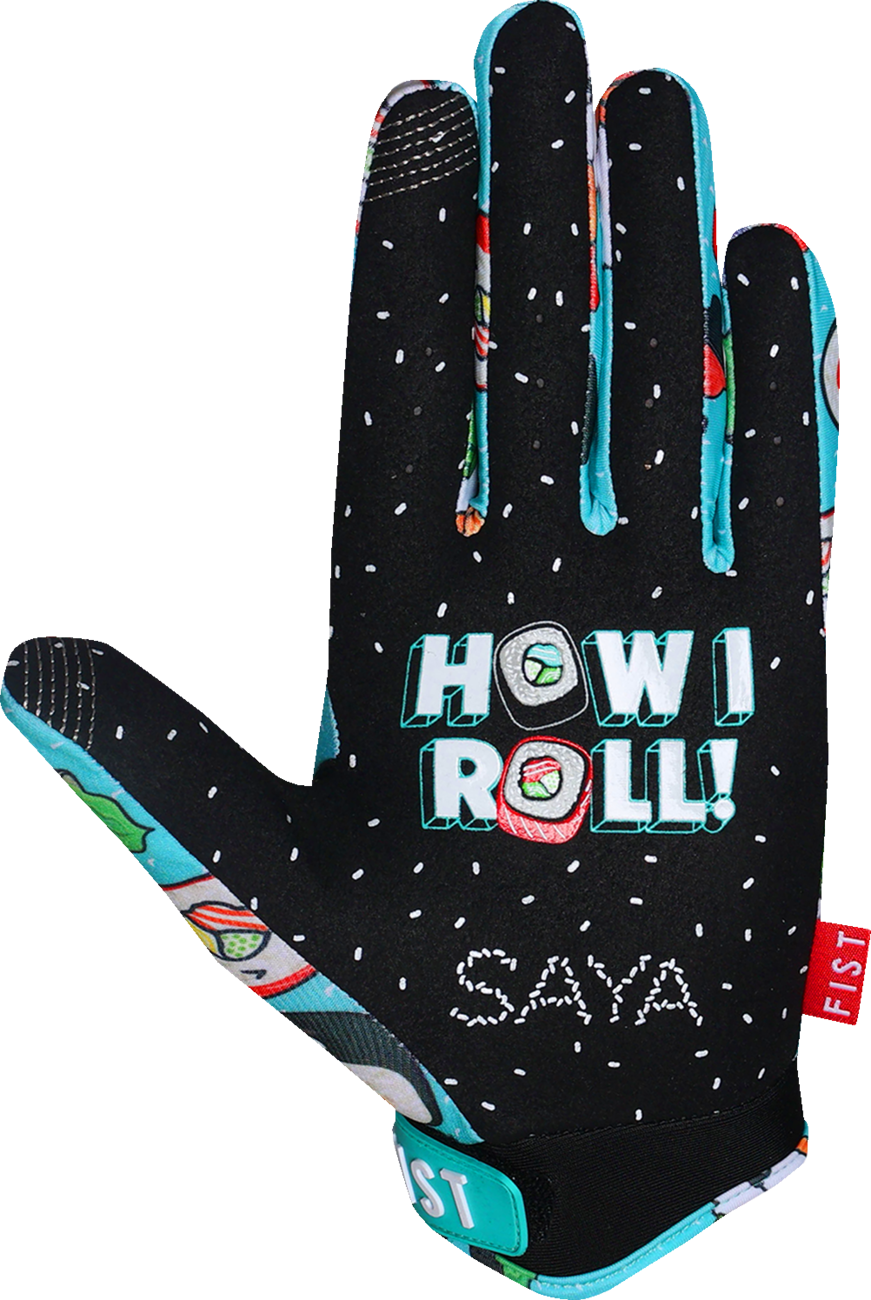 Fist handwear Youth Strapped Saya Sakakibara Red Label Sushi Power Gloves