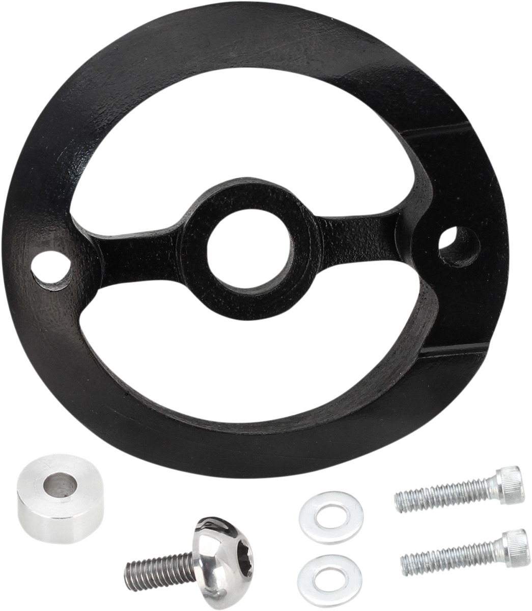 S&amp;S CYCLE Air Cleaner Cover Adapter Kit