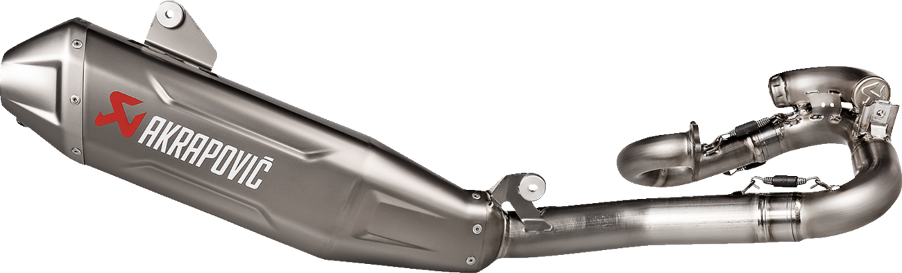 Akrapovic Evolution Line Exhaust System 2024-2025 Yamaha WR450F / 2023-2025 Yamaha YZ450F
